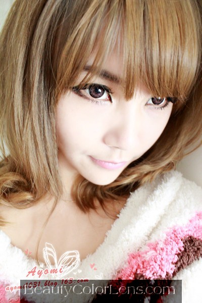 GEO ALICE PURE PINK WT-A57 PINK CONTACT LENS
