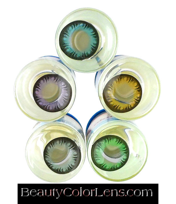 geo xtra flower blanket contact lens