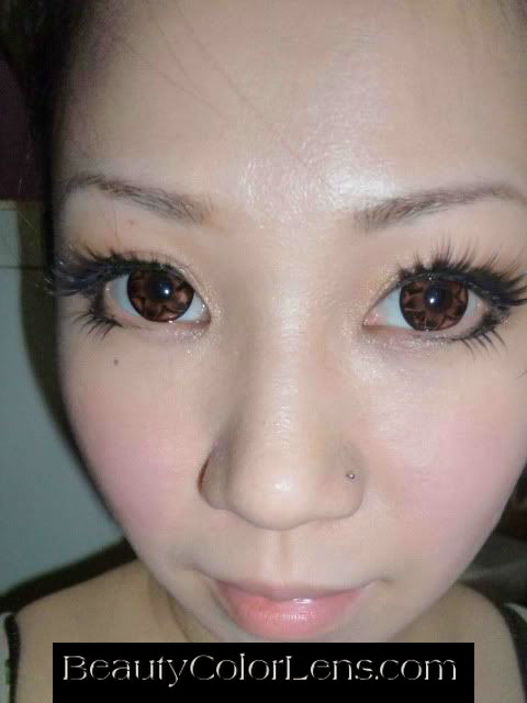 GEO FAIRY OF WATER WH-A54 BROWN CONTACT LENS