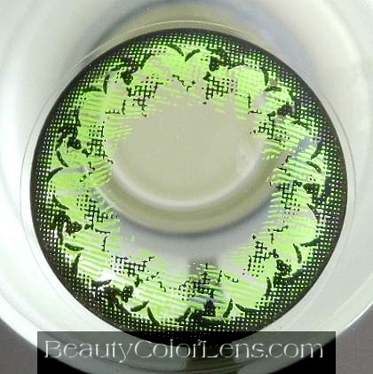 GEO MORNING GLORY GREEN WFL-A33 GREEN CONTACT LENS