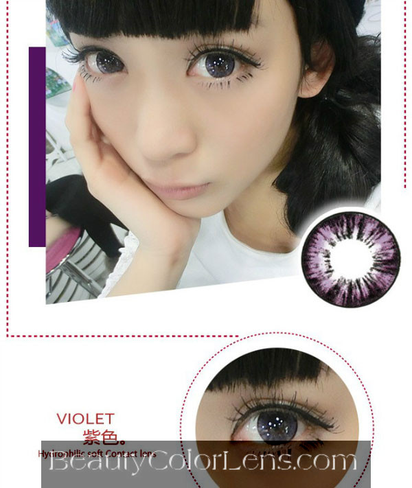 DUEBA MIMO FOREST VIOLET CONTACT LENS