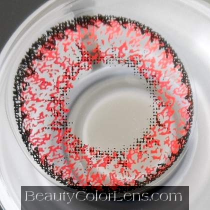 GEO NUDY RED WCH-628 RED CONTACT LENS