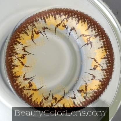 GEO CAFE LATTE BROWN WMM-506 BROWN CONTACT LENS