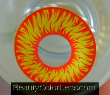 GEO SF-01 CRAZY LENS BLOODY WOLF EYES HALLOWEEN CONTACT LENS