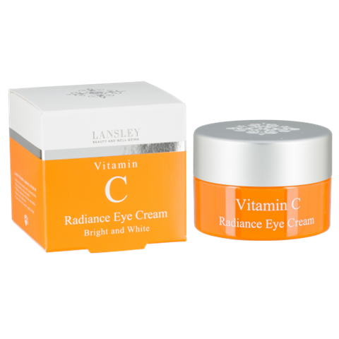 BEAUTY BUFFET FACE SKIN CARE LANSLEY VITAMIN C RADIANCE EYE CREAM BRIGHT AND WHITE