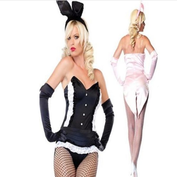 Bunny Girl Rabbit Costumes Cosplay Sexy Halloween Adult Costume