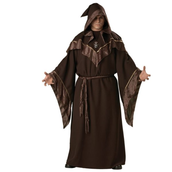 Gothic Wizard Costume European Religious Men Priest Uniform Fancy Cosplay Costume for Men