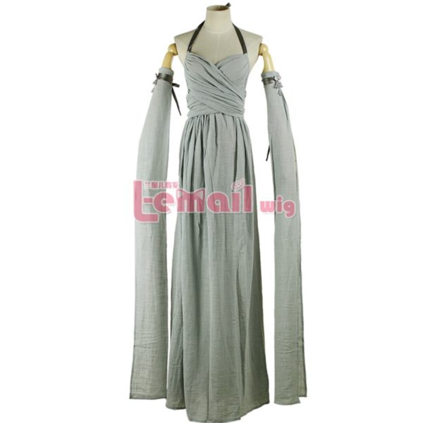 Grey Game Of Thrones Daenerys Targaryen Dress Cosplay Costume