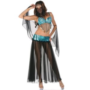 Halloween Exotic Sexy Adult Women Egyptian Nile Style Suit Cool Cosplay Costume For Stage Performance Or Masquerade Party