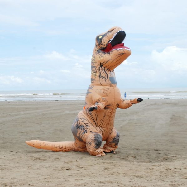 Inflatable dinosaur costume halloween cosplay halloween costumes for women men Jurassic Park