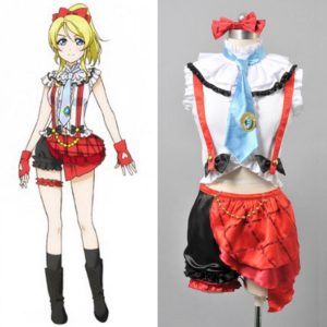 Japanese Perucas Anime Love Live Cosplay Ayase Eli Costumes Love Live School Idol Project Dress