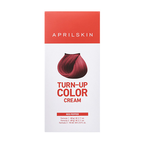 KOREAN COSMETICS [AprilSkin] Turn-Up Color Cream (Red Peper)