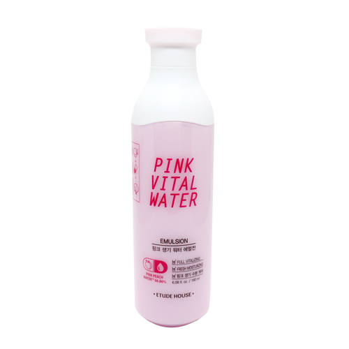 KOREAN COSMETICS [Etude house] Pink Vital Water Facial Emulsion (180ml)