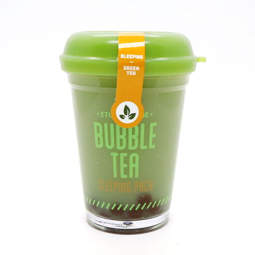 KOREAN COSMETICS [Etude house]Bubble Tea Sleeping Pack Green Tea