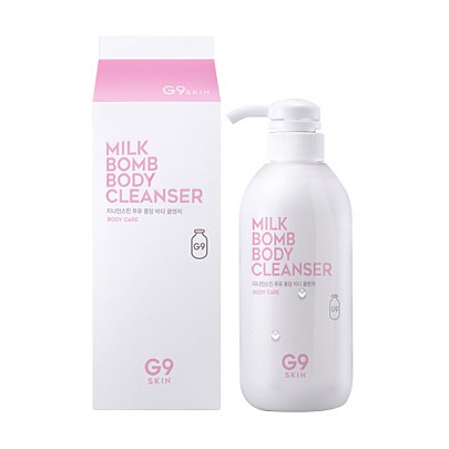 KOREAN COSMETICS [G9SKIN] Milk Bomb Body Cleanser 500ml