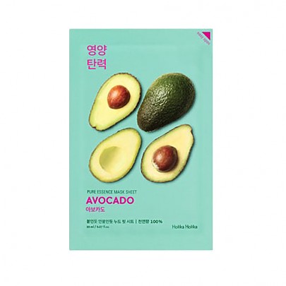 KOREAN COSMETICS [Holika Holika] Pure Essence Mask Sheet (Avocado)