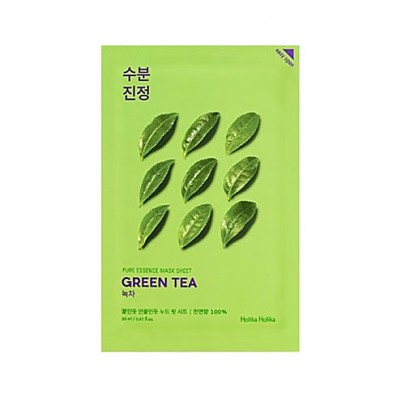 KOREAN COSMETICS [Holika Holika] Pure Essence Mask Sheet (Green Tea)