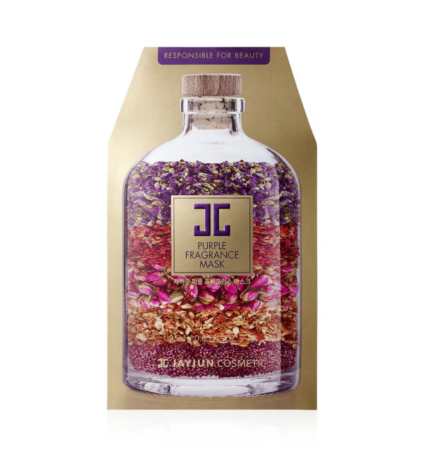 KOREAN COSMETICS [JAYJUN] Purple Fragrance Mask 10EA