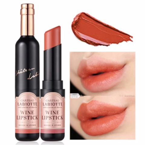 KOREAN COSMETICS [LABIOTTE] Chateau Labiotte Wine Lipstick [Fitting] #BE04 Holy Candle