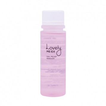 KOREAN COSMETICS LOVELY ME_EX NAIL REMOVER 01 PINK