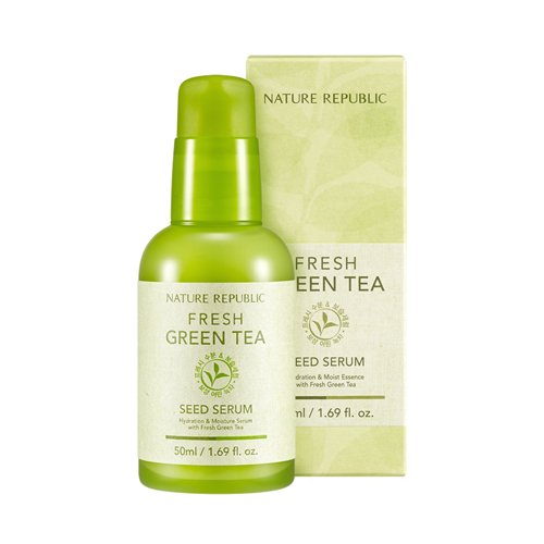 KOREAN COSMETICS [Nature Republic] Fresh Green Tea Seed Serum 50ml