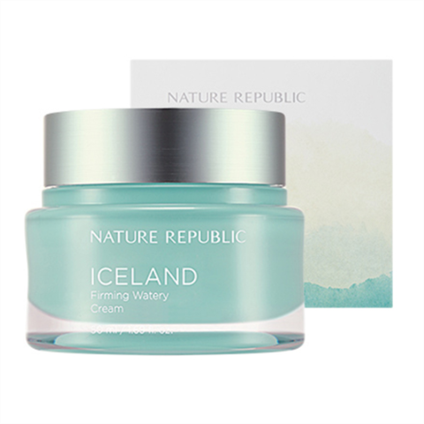 KOREAN COSMETICS [Nature Republic] Iceland Firming Watery Cream