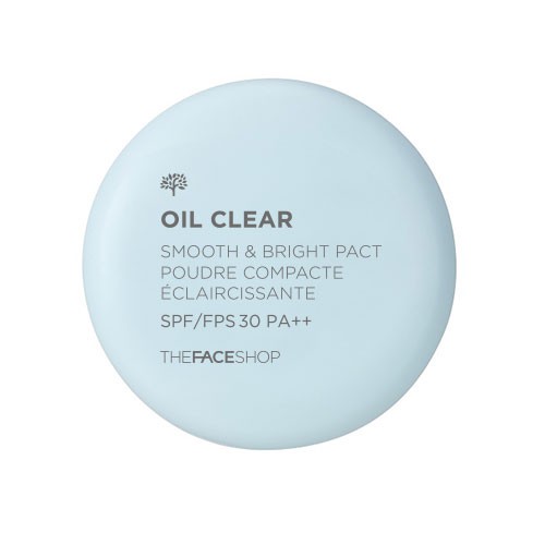KOREAN COSMETICS TFS OIL CLEAR SMOOTH&BRIGHT PACT SPF30 PA++ V201