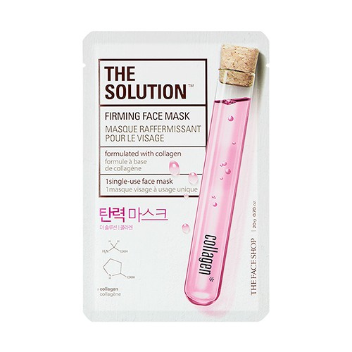 KOREAN COSMETICS THE SOLUTION FIRMING FACE MASK