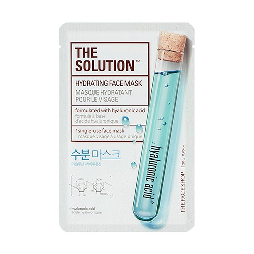 KOREAN COSMETICS THE SOLUTION HYDRATING FACE MASK