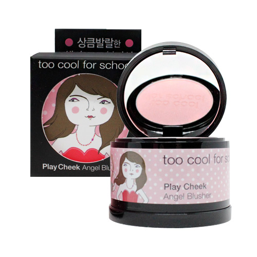 KOREAN COSMETICS [Too Cool For School] Artify Play Cheek Angel Blusher #01 Angel Pink