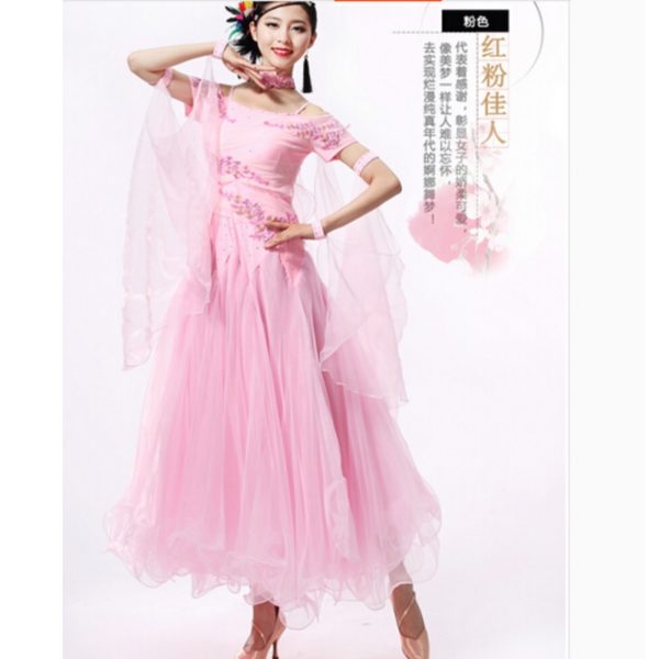 Lady Clothing cha-cha Competition dress Modern Dance Tango waltz Skirt