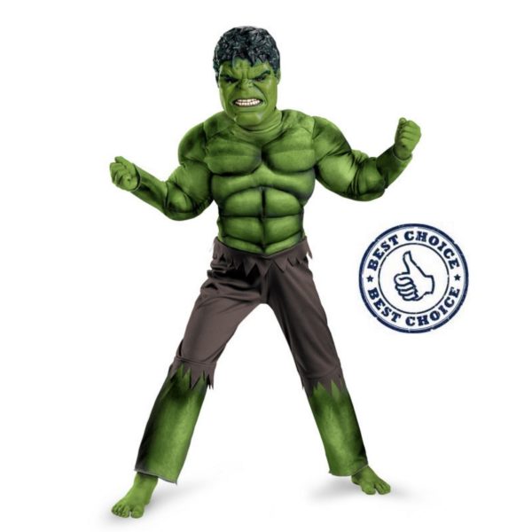 Muscle Cosplay Clothing Kids Avengers Superhero Movie Role Play Party Halloween Purim Costumes
