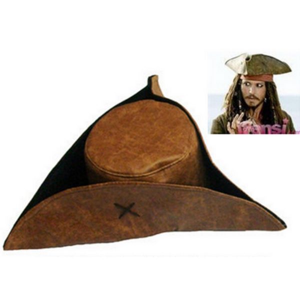 Pirates of the Caribbean Hat Adult Composite cloth Jack pirate hat