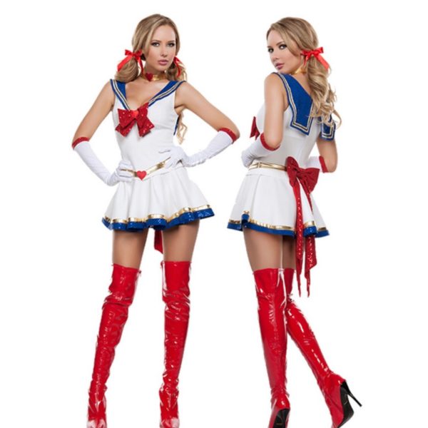 Pretty Sailor Moon Costumes Sexy Adult Halloween Costumes for Women Cosplay