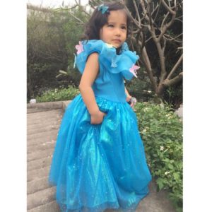Princess Cosplay Party Dress Girls Cinderella Costume