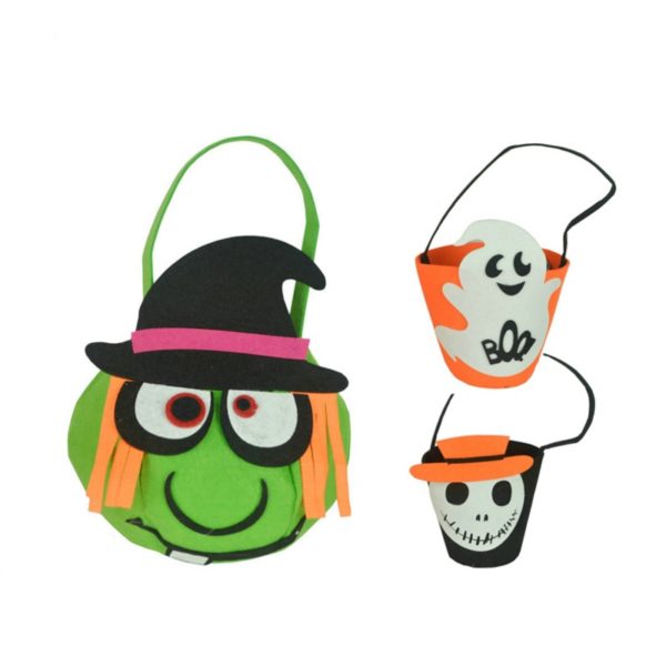 Pumpkin Ghost Witch Shape halloween Candy bag for kids