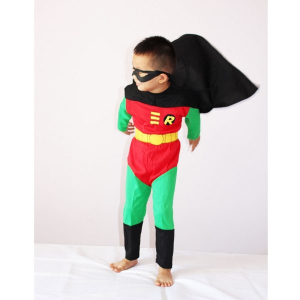 Robin Costume Halloween Costume For Kids Boy Anime Role-Playing Disfraces Carnival Toddler Costume