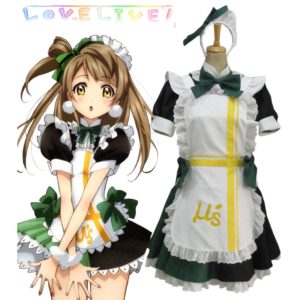School Idol Project Minami Kotori Maid Anime Cosplay Costumes