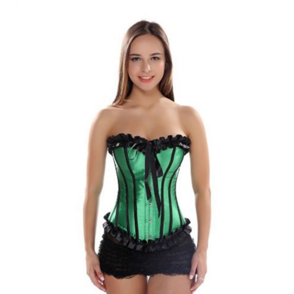 Sexy Overbust Boned Corset Costumes