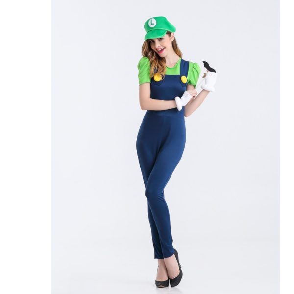Sexy Plumber Costume Super Mario Bros Costumes For Halloween