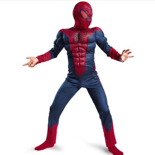 Spiderman Movie Classic Muscle Child halloween infantiles costume for kids