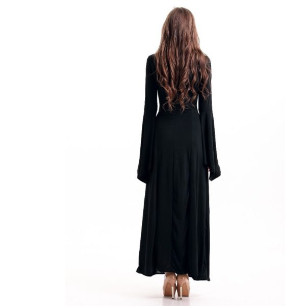 Wicked Queen Costume Women’s Witch Evil Sorceress Cosplay Dress Adult Halloween Costume Fancy Dress
