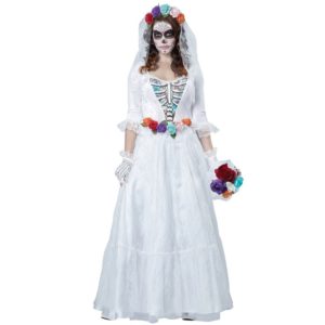 Zombie Bridal Dress White Zombie Costume